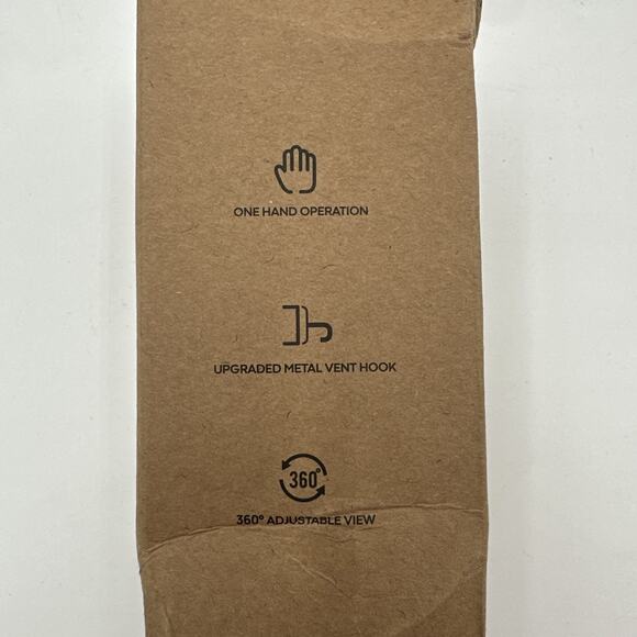 Lamicall Wider Clamp & Metal Hook Car Phone Holder Vent -Black - Picture 4 of 5